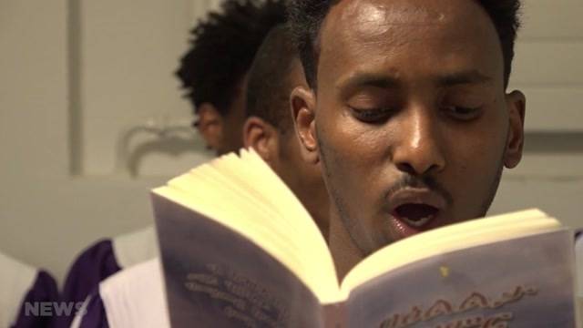 Eritreischer Chor singt für Ostern