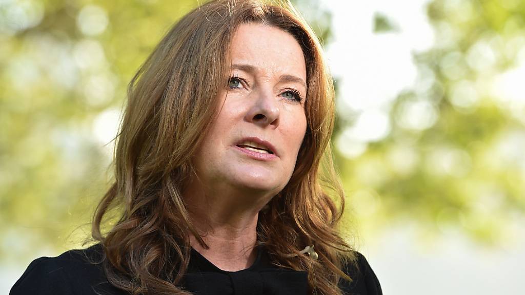 Eine peinliche Panne ist der britischen Bildungsministerin Gillian Keegan bei einem Fernsehinterview passiert. Foto: Thomas Krych/ZUMA Press Wire/dpa