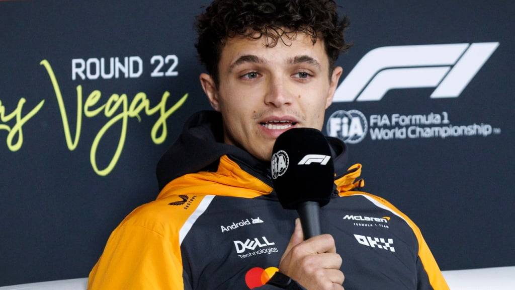 WM-Leader Lando Norris gibt im Vorfeld des GP von Las Vegas Auskunft