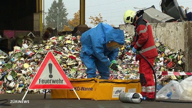 Chemieunfall in Dübendorf