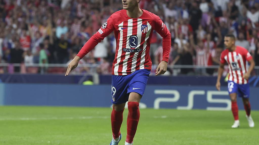Mit zwei Toren gegen Feyenoord wird Alvaro Morata zum Matchwinner für Atlético Madrid