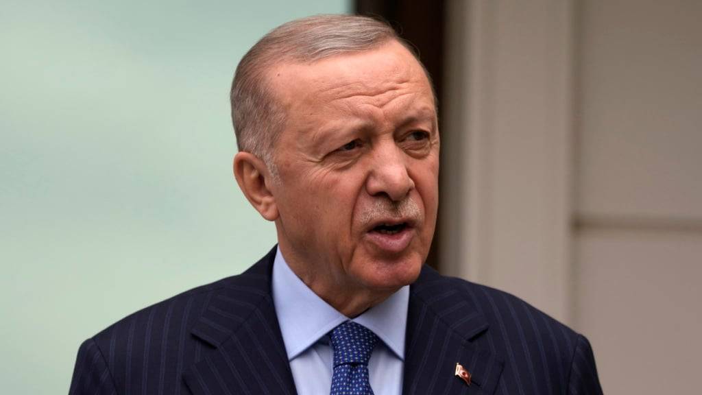 ARCHIV - Der türkische Präsident Recep Tayyip Erdogan. Foto: Khalil Hamra/AP/dpa/Archivbild