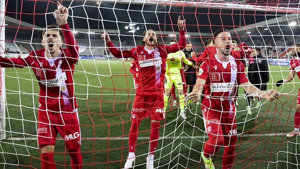 Der FC Thun will auch gegen Lugano wieder jubeln