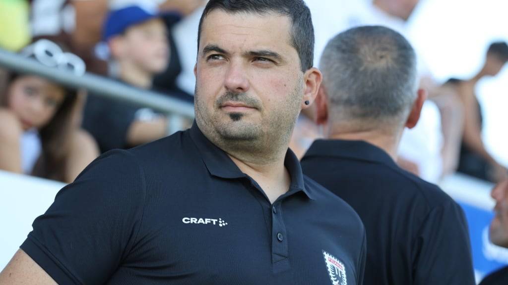 Mit dem FC Aarau erstmals in dieser Saison bezwungen: Trainer  Brunello Iacopetta
