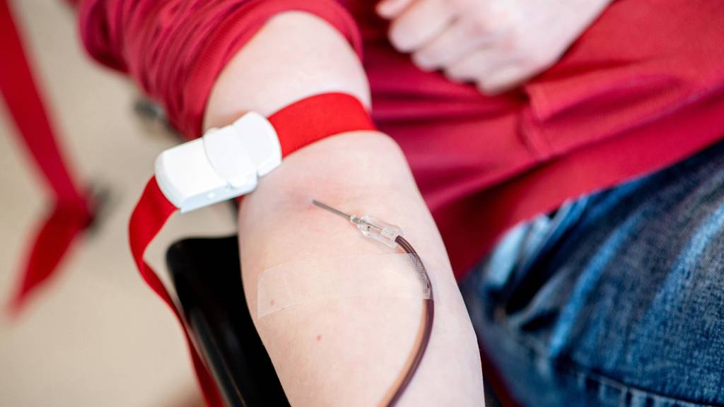 In diesem Jahr wurde deutlich weniger Blut gespendet, als im Jahr zuvor.