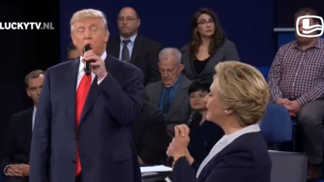 Clinton und Trump machen auf «Dirty Dancing»