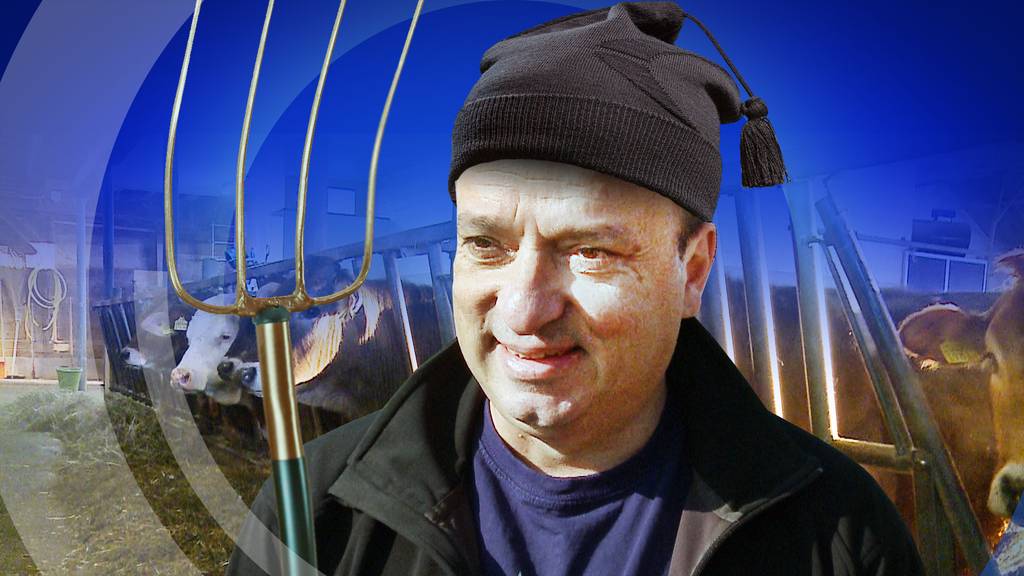 Aargauer Landwirtschaftsdirektor schuftet einen Tag lang als Knecht