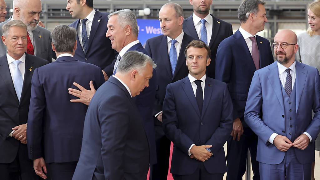 Der EU-Gipfel in Brüssel. Foto: Olivier Matthys/AP/dpa