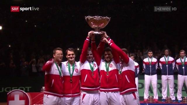 Schweiz gewinnt den Davis Cup