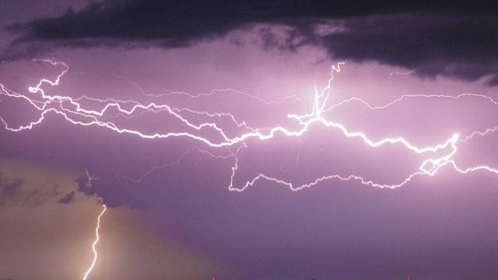 Besonders um den Zürichsee gab es laut Meteoschweiz heftige Gewitter.