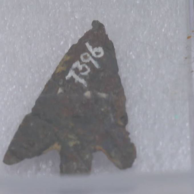 Besonderer Fund: Prähistorische Pfeilspitze wurde aus einem Meteoriten gemacht