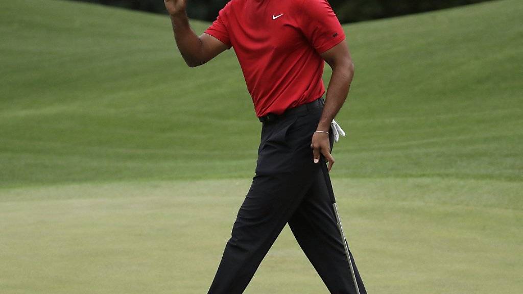 Tiger Woods wurde für sein famoses Comeback mit der Freiheitsmedaille ausgezeichnet