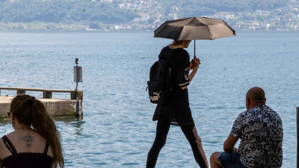 Die Schweiz erwartet erneut eine Hitzewelle. Im Süden hat sie bereits begonnen. (Archivbild)
