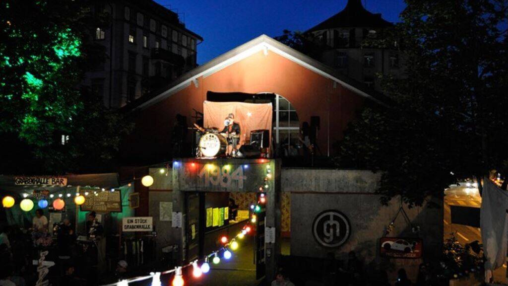 St. Galler Grabenhalle feiert im Stadtpark ihr 40-Jahre-Jubiläum