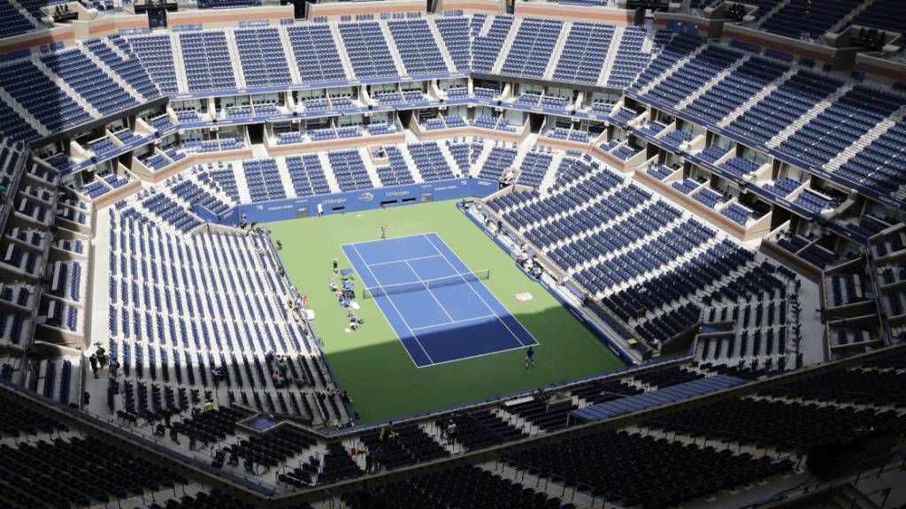Im Bild das Arthur Ashe Stadium in New York, wo jeweils das US Open ausgetragen wird