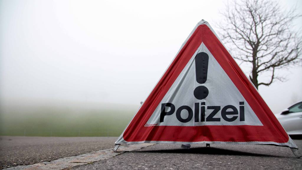 Die Polizei musste die Strasse für zwei Stunden sperren.