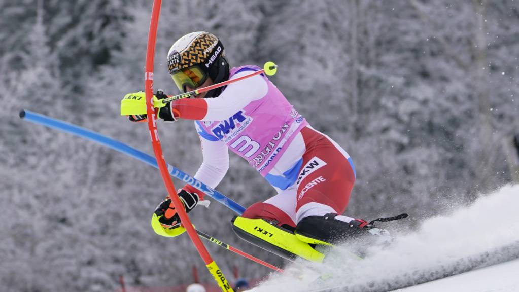 Die Beste des Rests: Hinter dem Topduo Mikaela Shiffrin/Petra Vlhova wird Wendy Holdener im Slalom in Killington Dritte