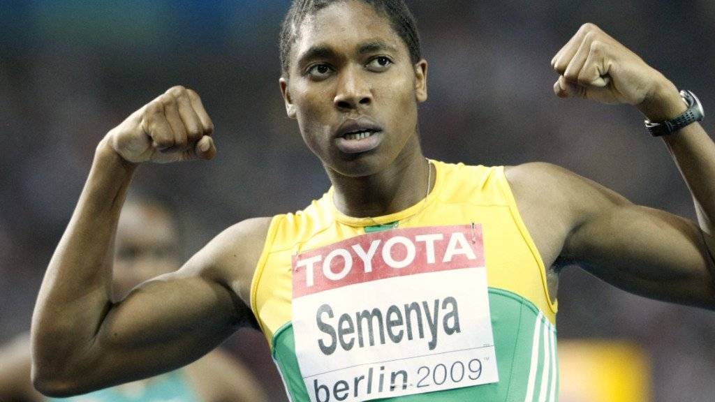 Zu männlich: Caster Semenya muss in Zukunft ihren Testosteronspiegel reduzieren, wenn sie weiterhin bei den Frauen über 800 und 1500 m laufen will