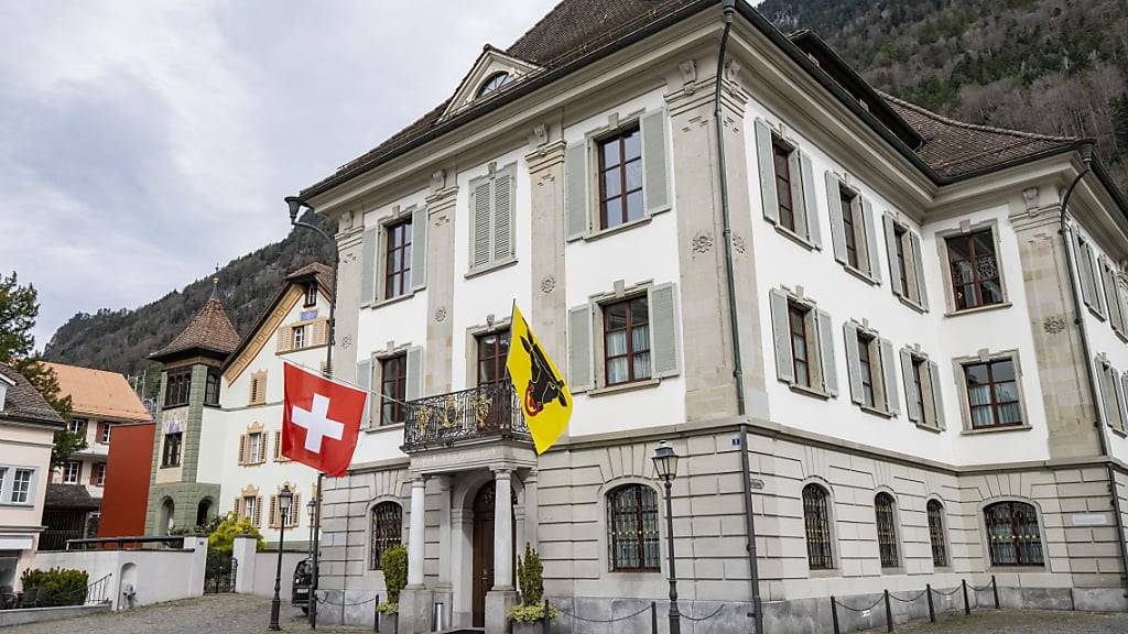 Im Rathaus in Altdorf tagt am Mittwoch der Urner Landrat. (Archivbild)