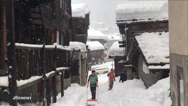 13`000 Touristen sitzen in Zermatt fest