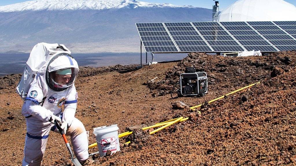 Mars-Simulator auf Hawaii: Ein Jahr lang werden Wissenschaftler das Leben auf dem Mars erproben. (Archivbild)