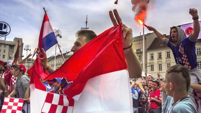 Schlägerei nach Kroatien-Match