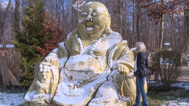 Riesen-Buddha von Winterthur abgeholt