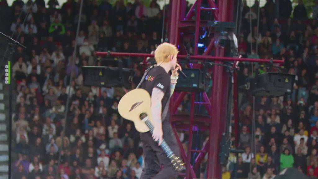 Ed Sheeran verzaubert den Letzigrund