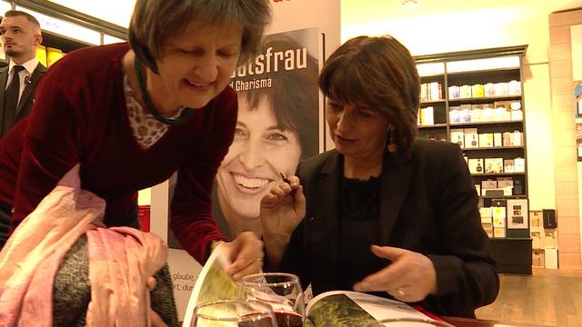 Leuthard über Biografie: «Ich konnte erst das Endresultat sehen»