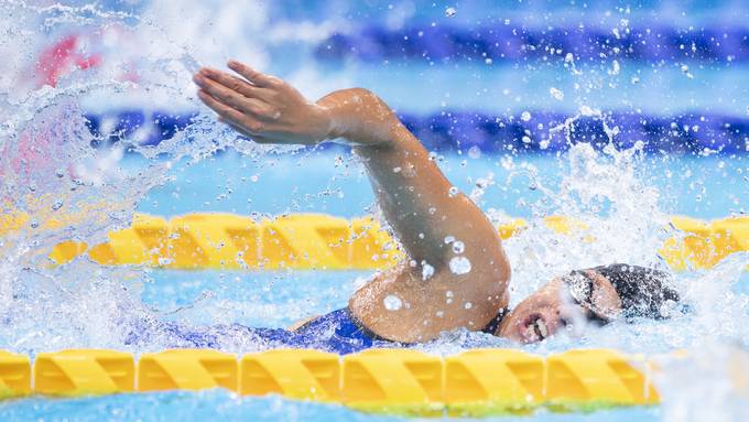 Aargauerin Nora Meister gewinnt Bronzemedaille über 400 Meter Freistil