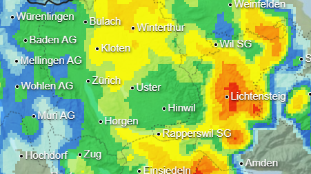 Gewitter verpasst Region Zürich kurze Sommerpause