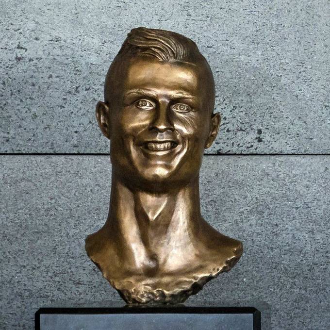 Neue Büste zeigt den «wahren» Ronaldo