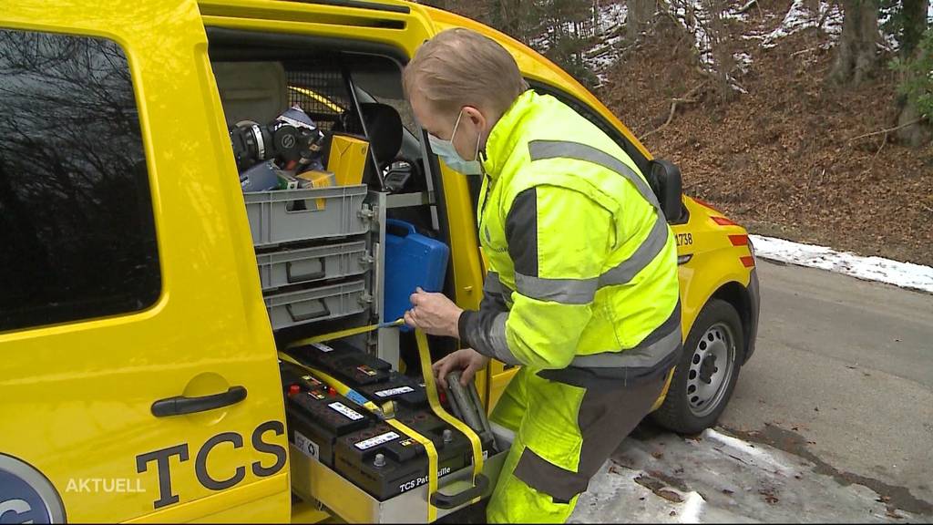 TCS wegen Kälte im Dauereinsatz