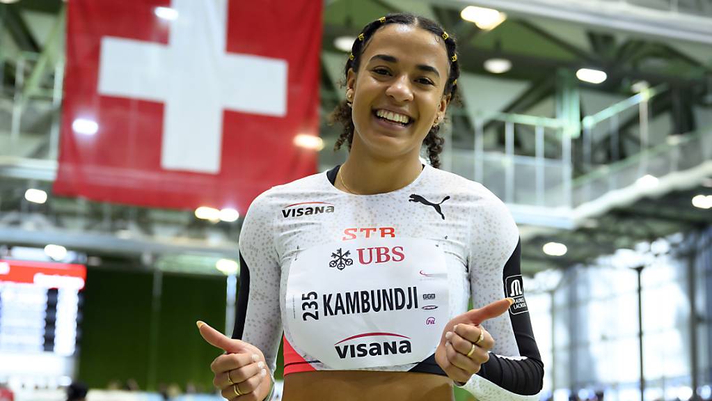 Starker Auftritt: Ditaji Kambundji näherte sich dem Schweizer Rekord über 60 m Hürden bis auf zwei Hundertstel.