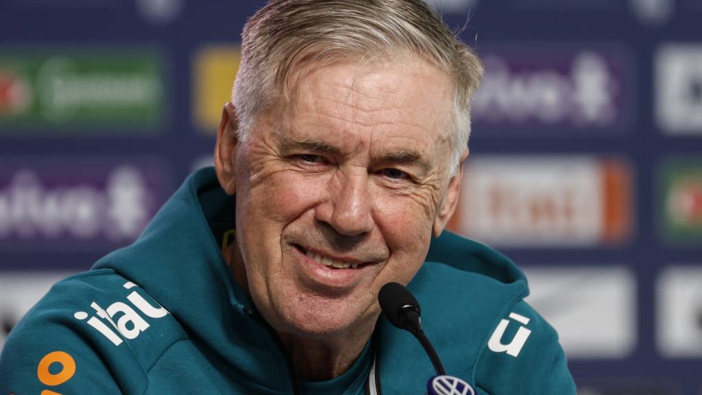 Startrainer Carlo Ancelotti soll die Brasilianer zum langersehnten sechsten WM-Titel führen