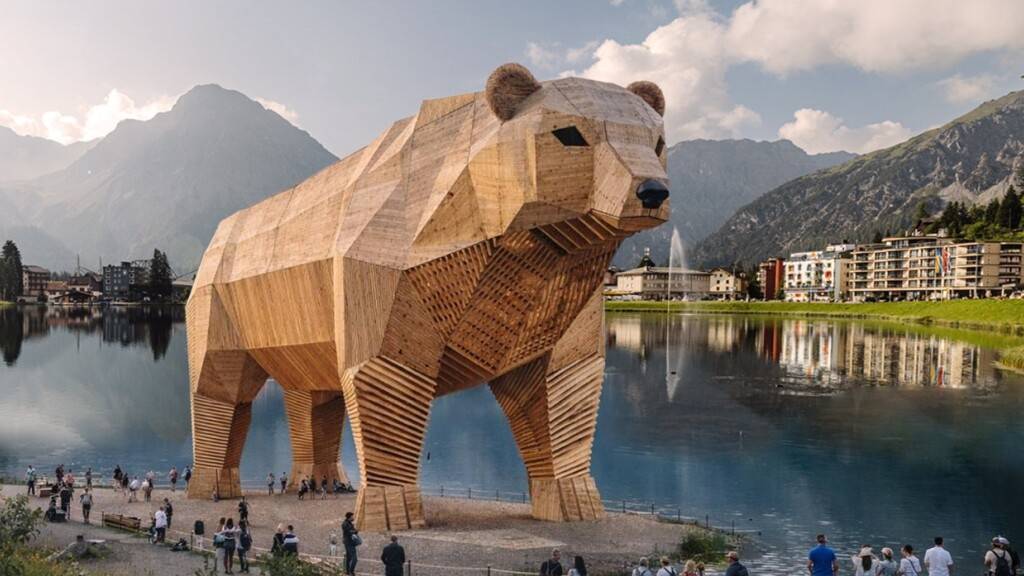 Nach dem ESAF will auch Arosa ein riesiges Holztier