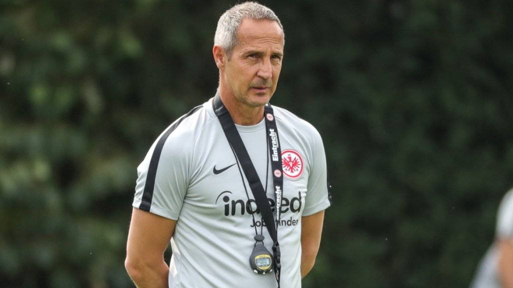 Wechselte nach dem Meistertitel mit den Young Boys auf diese Saison hin in die deutsche Bundesliga: Adi Hütter, Coach von Eintracht Frankfurt