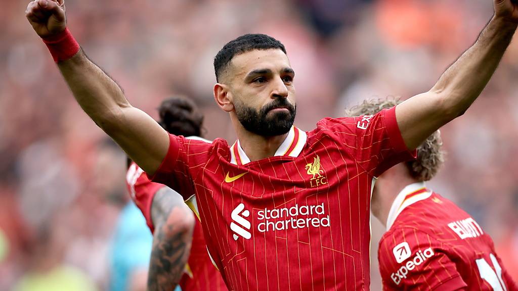 Mohamed Salah jubelt weiterhin im Liverpoo-Dress