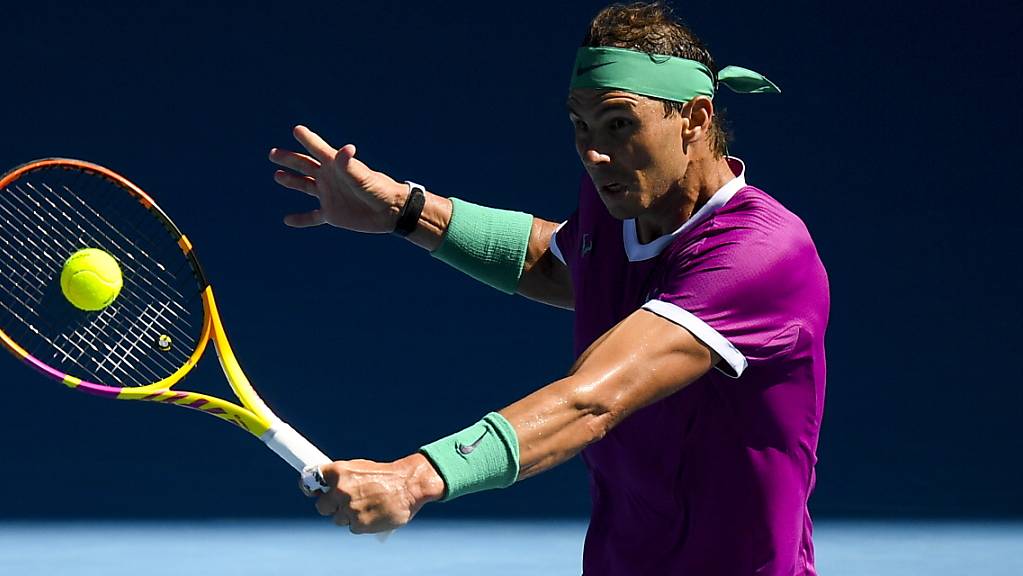 Stilsicher in die 2. Runde: Rafael Nadal erfreut sich nach seiner Fussverletzung im letzten Jahr einer guten Form