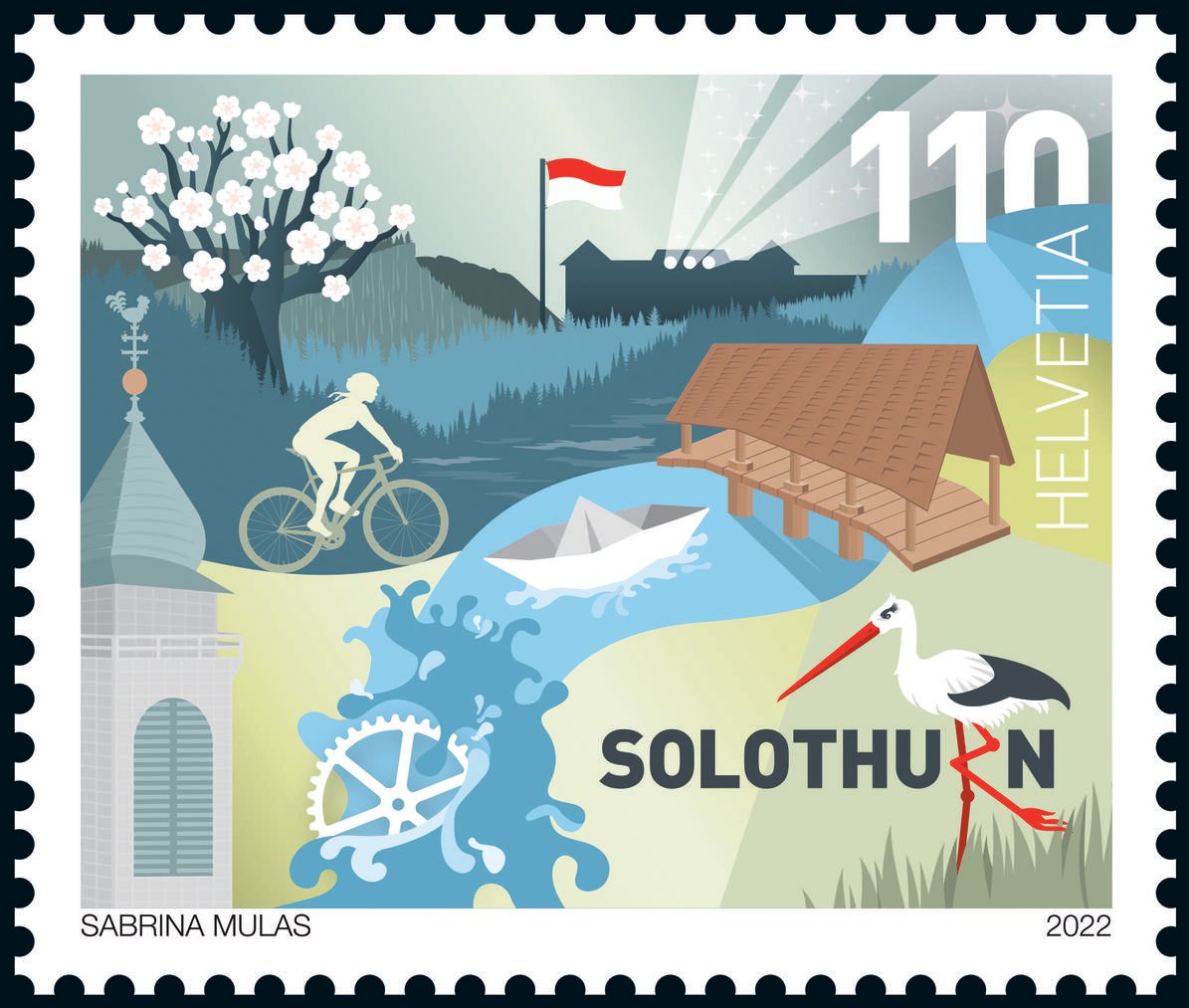 Die Solothurner Briefmarke