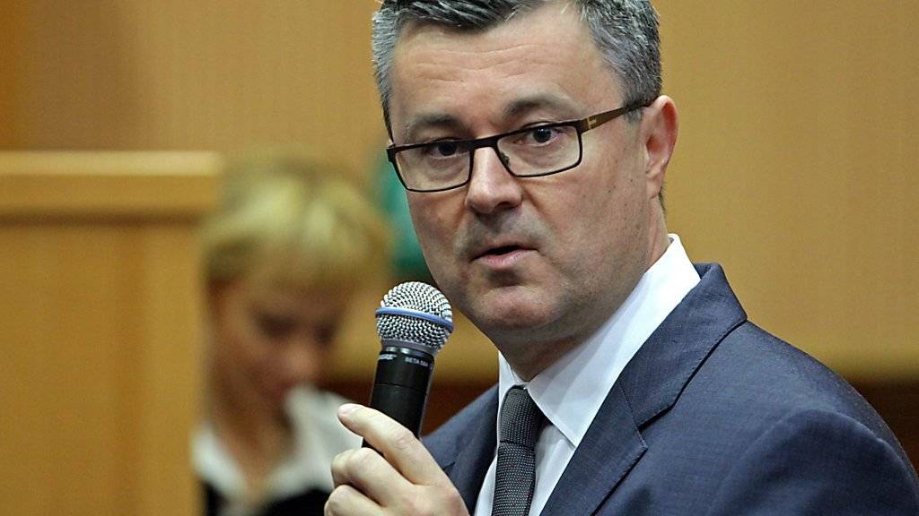 Der kroatischen Regierungschef Tihomir Oreskovic droht ein Misstrauensvotum. (Archiv)