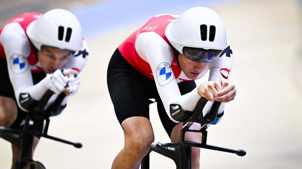 Steigerung gegenüber der Qualifikation, aber kein Exploit: Der Schweizer Bahnvierer muss sich mit Platz 7 begnügen