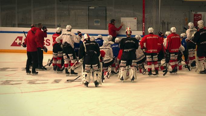 So trainiert die Hockey-Nati in Weinfelden