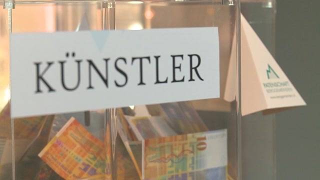 Geld bekommen statt bezahlen für Ausstellungsbesuch