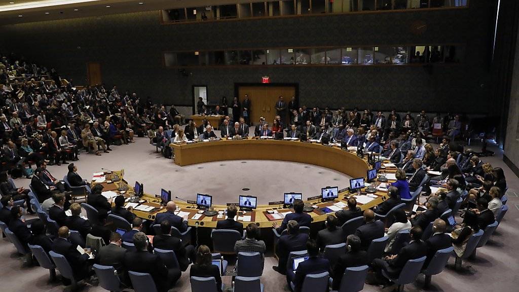 Sitzung des Uno-Sicherheitsrats in New York. (Archivbild)