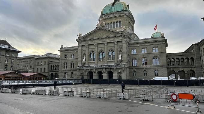 Festung Bundeshaus: «Das erlebe ich zum ersten Mal!»