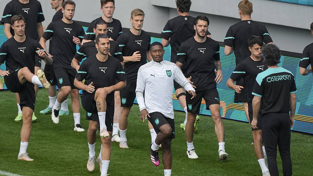 Das ÖFB-Team bereitet sich auf in historisches Spiel im Wembley-Stadion vor