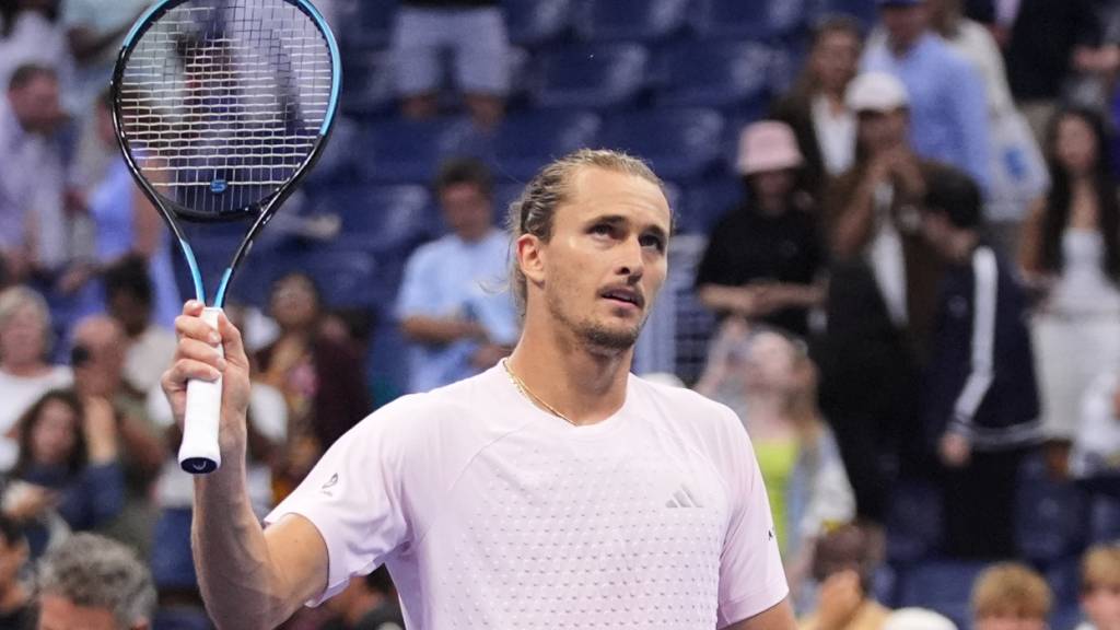 Alexander Zverev steht beim US Open im Achtelfinal