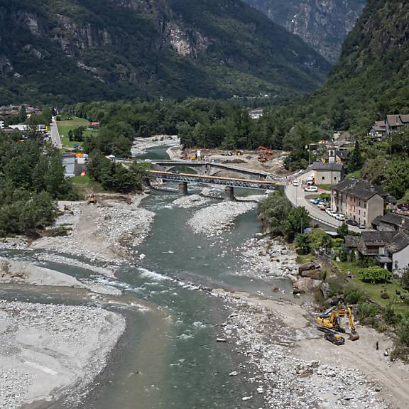 Tote Person im Flussbett der Maggia in Cevio im Tessin gefunden