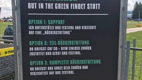 tz-ff-out in the green_frauenfeld_metallica_absage_rückerstattung